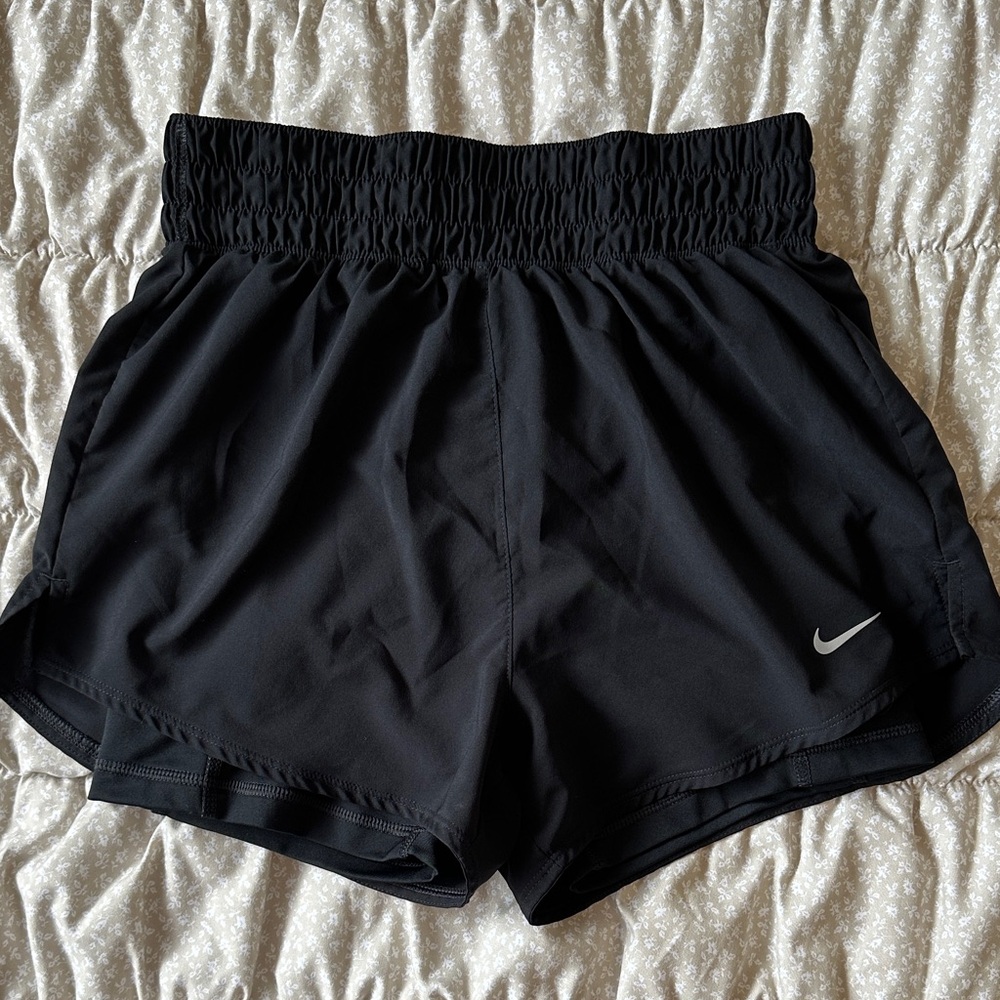 Nike Women's Black DRI-FIT Athletic Shorts